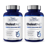 1MD CholestMD bottle with olive leaf extract highlighting antioxidant support.