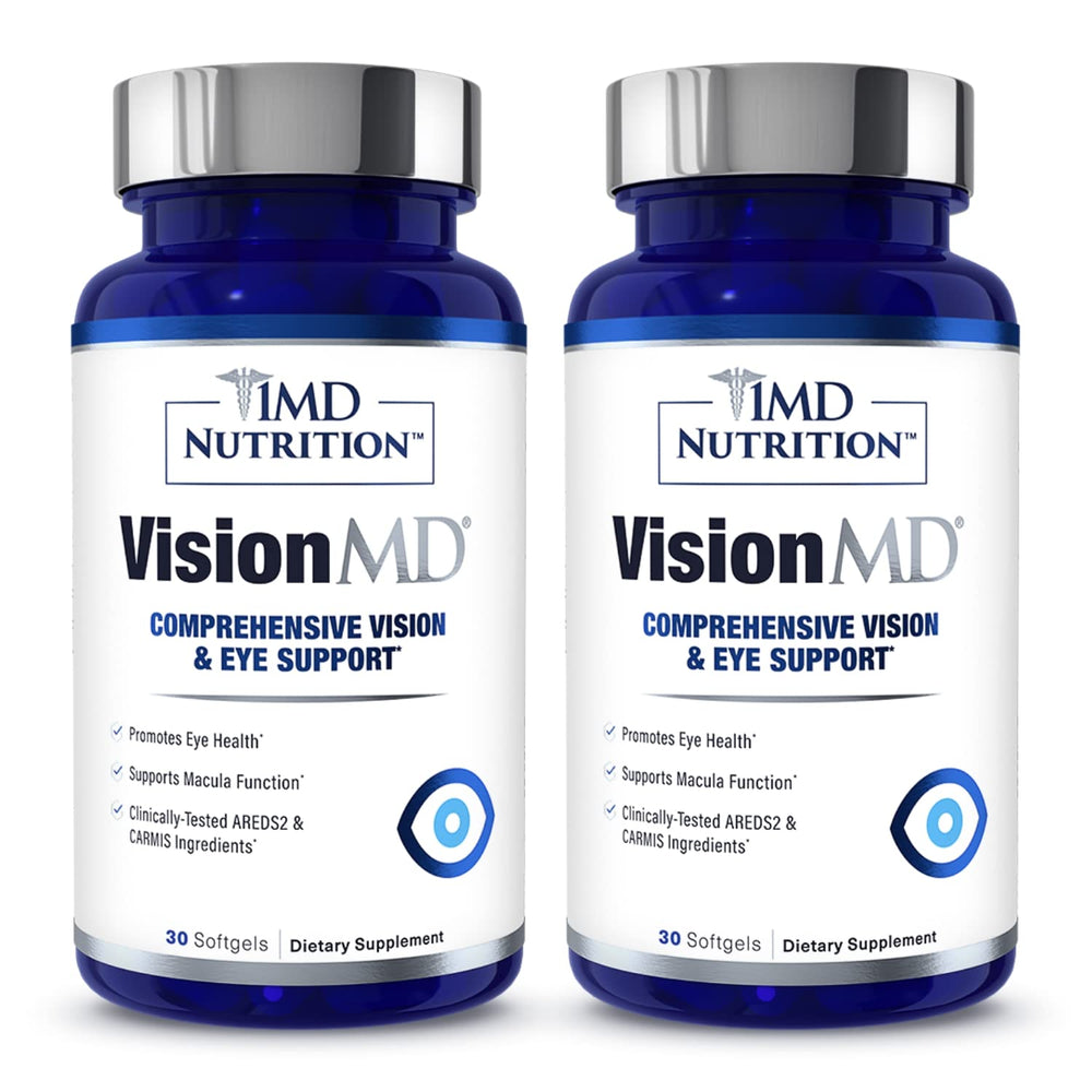 1MD VisionMD eye vitamin bottle for daily eye support.