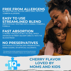 1Q Immune elderberry extract label highlighting antioxidants