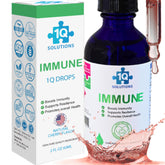 1Q Immune liquid bottle for kids daily immune wellness