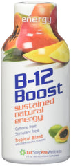 1st Step for Energy B-12 Shot Tropical Blast bottle for natural energy support
