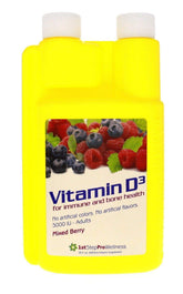 1st Step for Energy bottle with mixed berry Vitamin D3 for immune support