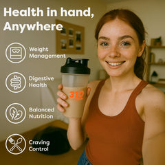 310 Nutrition plant-based protein shake powder in cookies & cream flavor