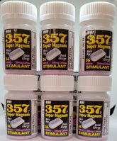 357 Magnum caffeine bottle pack with 36 tablets for on-the-go energy