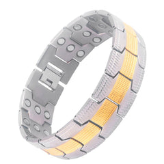 38 Titanium Wellness Bracelet dragon scales close-up shows durable, scratch-resistant finish for daily wear.