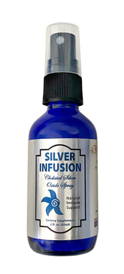 3rd Rock Essentials Silver Infusion spray bottle highlighting immune support in daily care