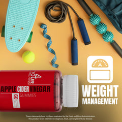 Ingredients panel emphasizes all-natural Apple Cider Vinegar and allergen-free production.