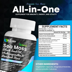 4Ever Beauty Ashwagandha root capsules may support calm focus during busy days.