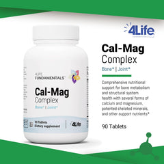 4Life Cal-Mag Complex bottle-daily-use illustrating easy routine integration