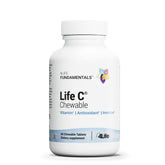 4Life Life C citrus chewable bottle with tablets for daily immune support
