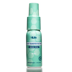 4Life Transfer Factor Immune Spray bottle front for easy daily immune support.
