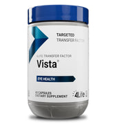 4Life Transfer Factor Vista eye health bottle showcasing lutein-rich formula for clearer vision.