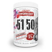 5% Nutrition Rich Piana 5150 tub front shows high-energy pre-workout for intense sessions.