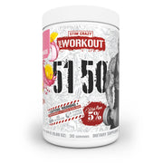5% Nutrition Rich Piana 5150 Pink Lemonade tub front boosts workout energy.