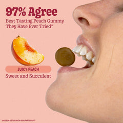 8Greens Supergreens Gummies nutrition panel illustrates vitamin support levels