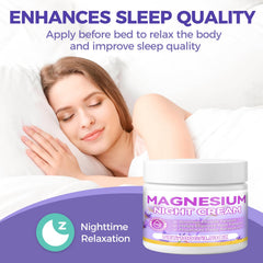 AAROVIBE magnesium cream for foot care and relaxation.