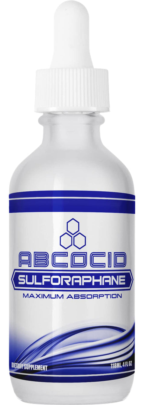 ABCOCID activated sulforaphane bottle for easy daily supplement routine.