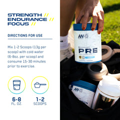 AN Performance Strawberry Pineapple flavor ready for a refreshing workout experience.