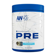 ABE AN Performance Blue Razz tub for focused energy during workouts.