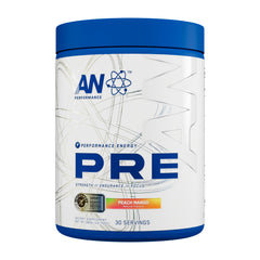 ABE AN Performance Peach Mango can ready for a high-energy workout with clean focus