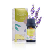 ABLOOM MOON Lavender Essential Oil Blend bottle for calming aromatherapy at home.
