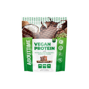 About Time vegan protein chocolate scoop for quick protein portions