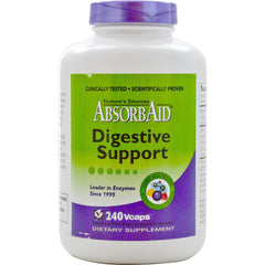 AbsorbAid 240-cap bottle displayed for convenient daily nutrient absorption support.