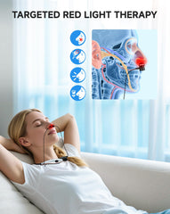 Three-mode light settings customize intensity for comfort and gradual adaptation.