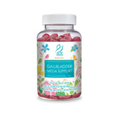 ACTIF Gallbladder Mega Support bottle front shows strawberry gummy supplement for daily wellness