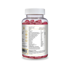 ACTIF Gallbladder Mega Support gummies close-up, easy-to-chew strawberry formula