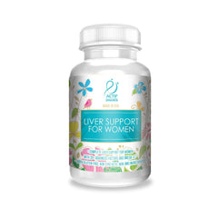 ACTIF Liver Support for Women bottle shown for daily wellness and liver balance.