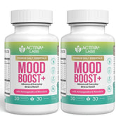 Activa Labs Mood Boost bottle may support calm focus and steady energy.