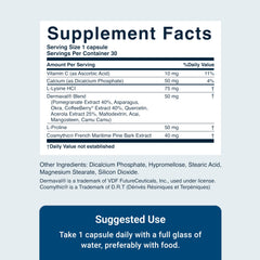 ActivatedYou Essential Skin Food capsules support collagen and elastin for firmer skin.