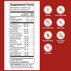 ACTIVATEDYOU GI Prime powder tub with Berry Calm flavor on display.