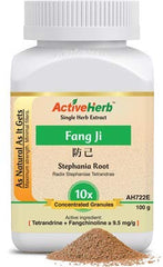 ActiveHerb Stephania Root Extract 10x granules in a jar, ready for use.