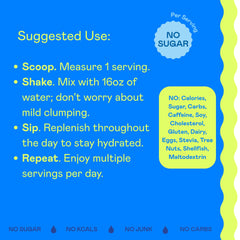Hi-Lyte 90-serving tub ready for daily hydration routines.