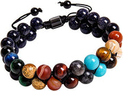 Addmluck 108 Mala with eight planets beads for mindful exploration and balance