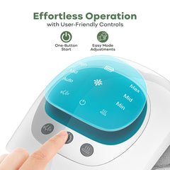 adomii massager with LED display and touch controls for easy therapy settings