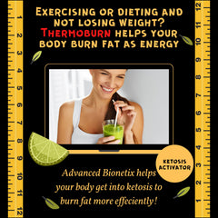 Advanced Bionetix ThermoBurn energy boost capsule bottle.
