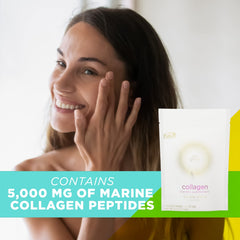 AdvoCare Glow Collagen with vitamins E and D promotes skin firmness
