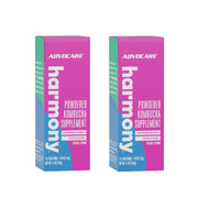 Advocare Harmony powdered kombucha canister ready for everyday use and gut wellness support