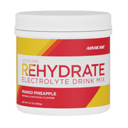 AdvoCare Rehydrate bottle with mango pineapple flavor for post-workout hydration