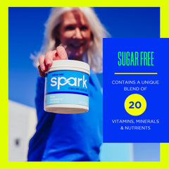 AdvoCare Spark close-up showing caffeine boost for energy.