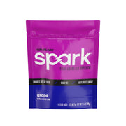 AdvoCare Spark grape stick pack open for a quick on-the-go energy boost.