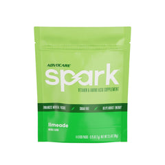 AdvoCare Spark limeade stick pack ready for on-the-go energy