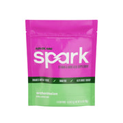 AdvoCare Spark watermelon stick-packs closeup showing convenient energy boost on the go