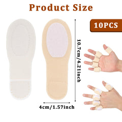 Aeaocvo wrap material closeup highlights soft cotton-polyester blend for comfort.