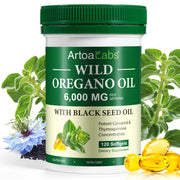 aebefbaw oregano oil softgels bottle closeup for daily wellness