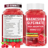 AEQNJV Magnesium Gummies 600mg bottle, easy daily muscle support.