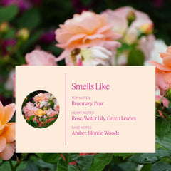 AERA Flower Shop refill packaging close up demonstrates compatibility with full size diffuser